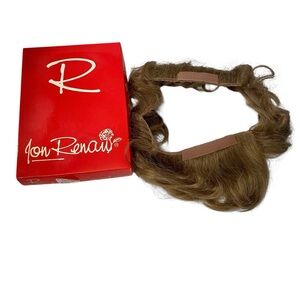 John Renau Face Framer Bangs wig for hats light Brown Hair Topper